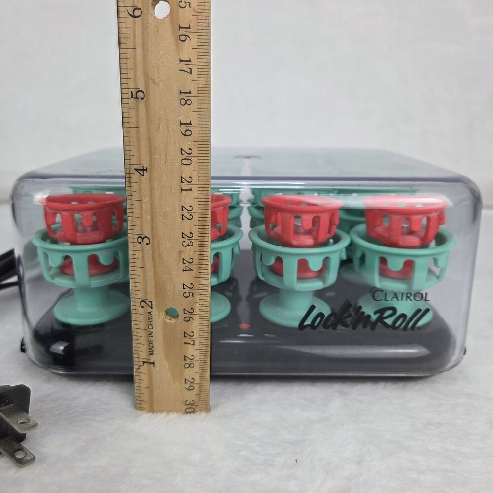 Vintage Clairol Lock ’n Roll BT-1 Hair Setter 24 Rollers Tested Works - Picture 3 of 11